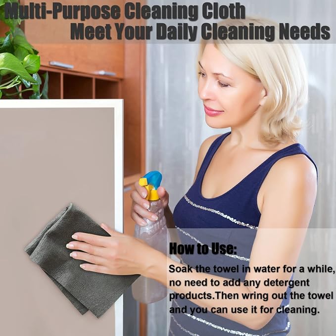 KTT Microfiber Cleaning Cloth, 8 Pack | Reusable Microfiber Cleaning Cloth - Image 6