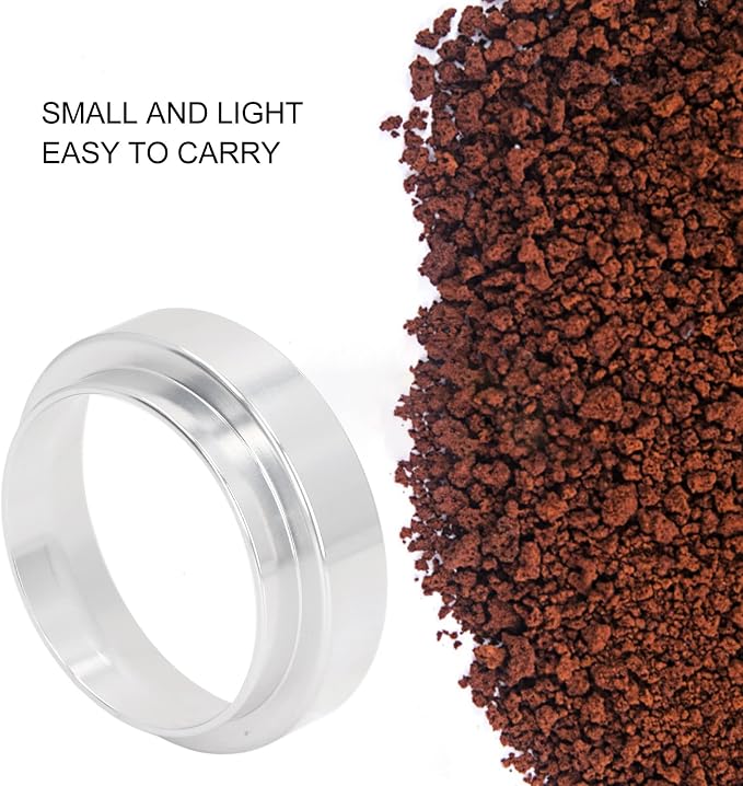 Coffee Dosing Ring Aluminum Leakage Proof Replacement Funnel - Image 3