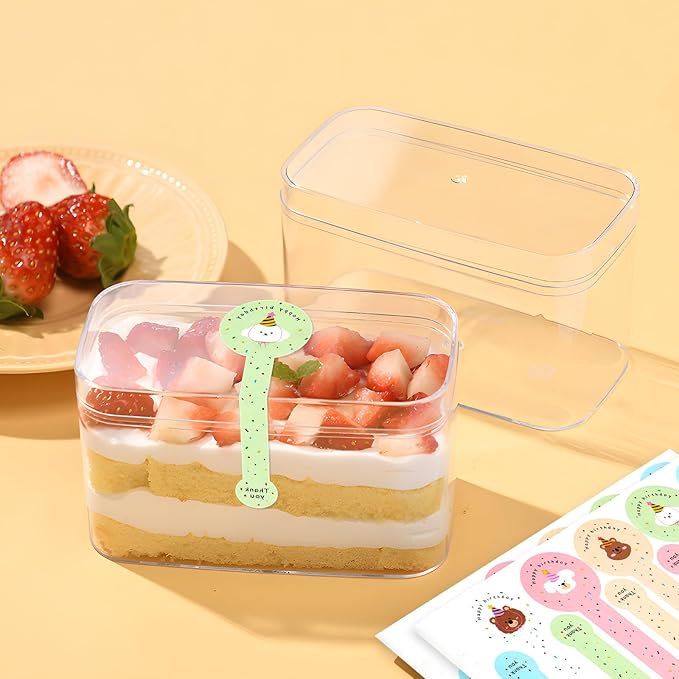 300pcs Happy Birthday Handmade Lollipop Baking Stickers by beyonday