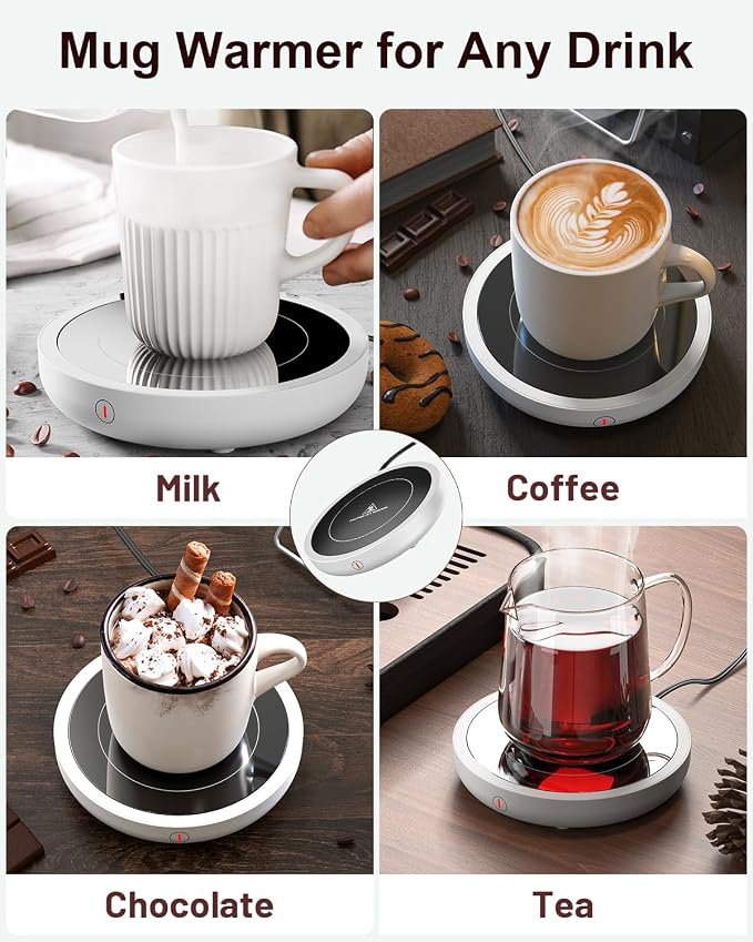 SWEETFULL Coffee Mug Warmer, 36W Electric Coffee Cup Warmer - Image 5