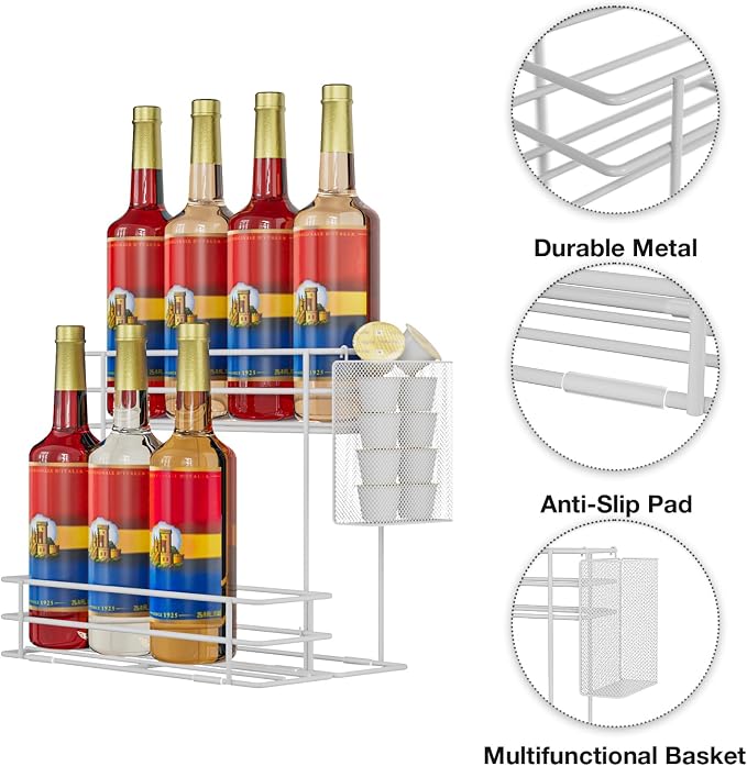 OVICAR Coffee Syrup Organizer Rack - Image 4