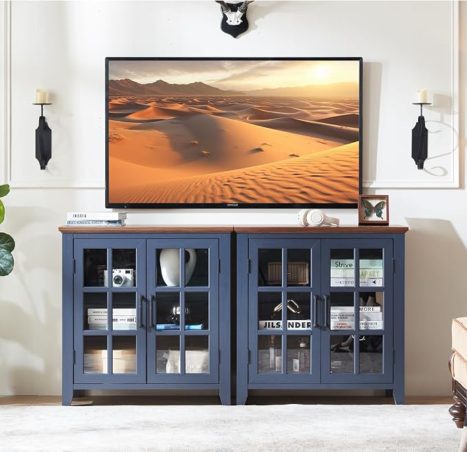 Joaxswe Large Sideboard Buffet Cabinet - Image 3