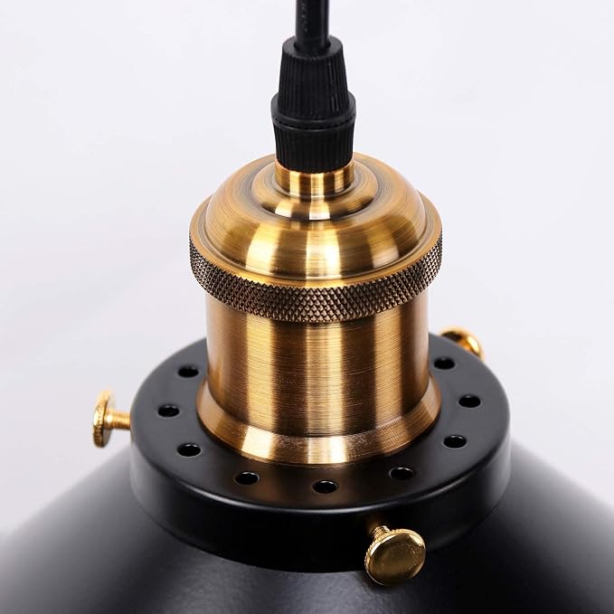 Industrial Retro Black Iron Kitchen Restaurant Bar Balcony Hanging Pendant Light - Image 4