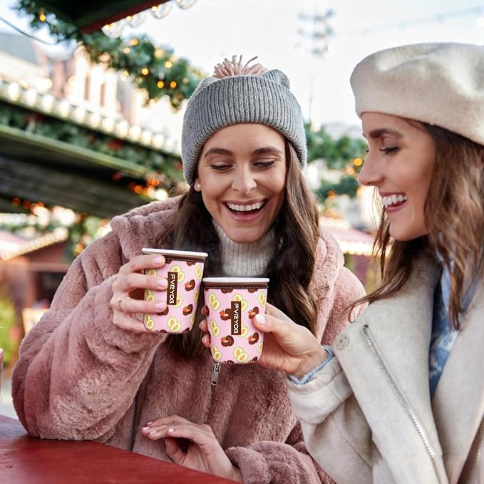 Reusable Insulated Neoprene Iced Coffee Sleeves - Image 6
