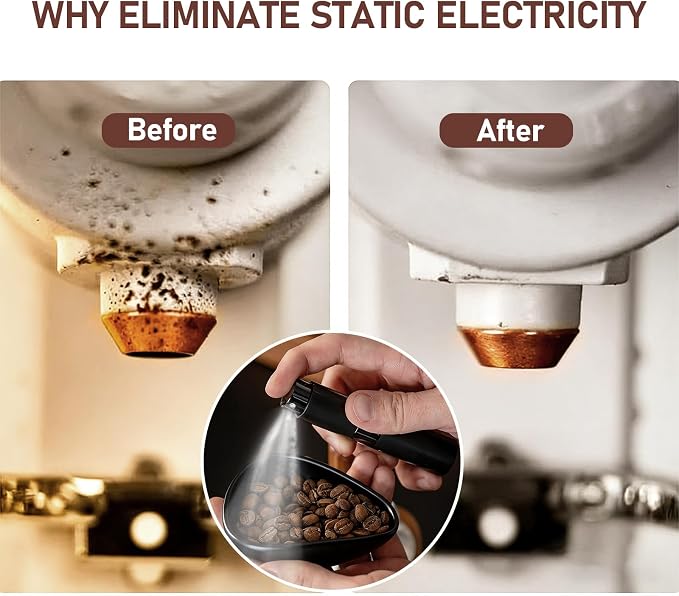 Coffee Bean Dosing Cup With 20ML Spray Bottle, Single Dosing Tray Espresso Bean - Image 6