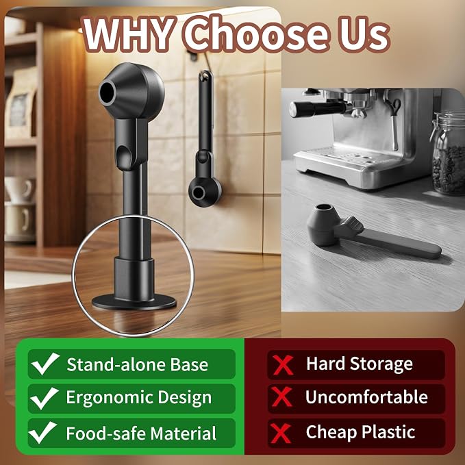 Coffee Scoop with Funnel for Ground Coffee, Protein Powder & Tea, for Reusable - Image 2
