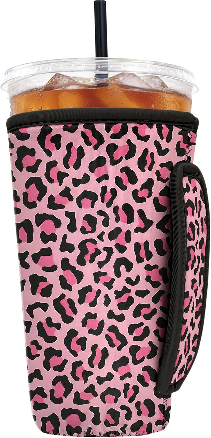 Reusable Insulated Neoprene Iced Coffee Sleeve by Cavllson