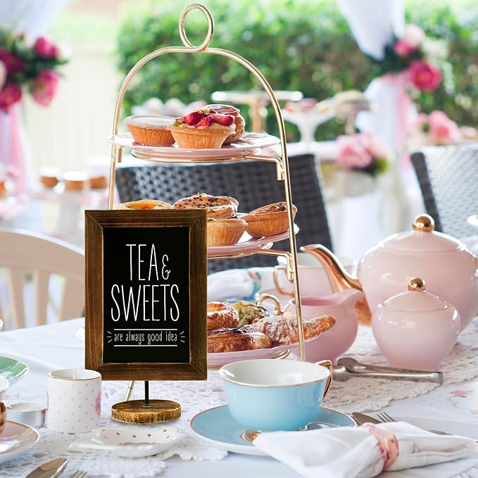 MyGift Chalkboard Signs, 12×7 Inch Mini Chalkboard Signs - Image 5