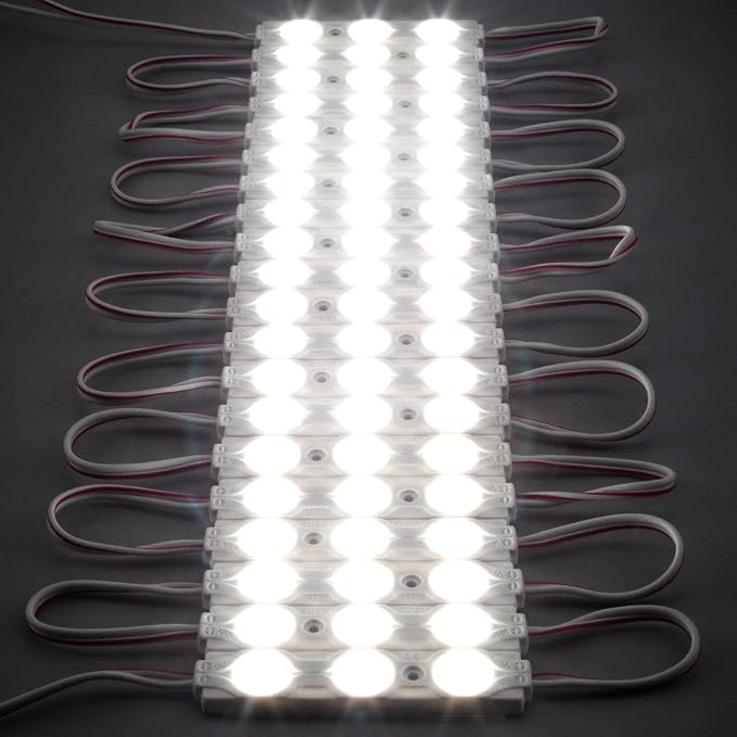 200pcs 160 Deg DC 12V Daylight White 0.72W Injection LED Module Backlight 2835 - Image 5