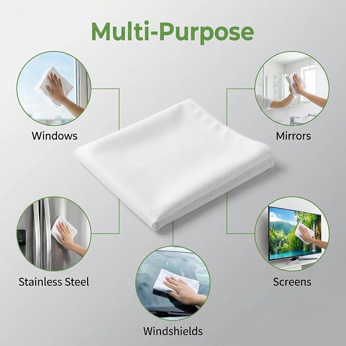 Mcsher Wine Glass Polishing Cloths, Microfiber Polishing Rags - Image 4