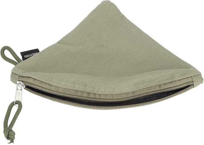 Coffee Filter Holder, Canvas Reusable Conical Filter Paper Storage Bag - Image 6