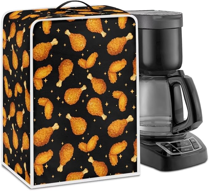 Chicken Drumstick Coffee Maker Covers Coffee Dust Cover by Unknown