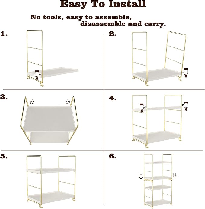 2-Tier Kitchen Spice Rack - Image 8