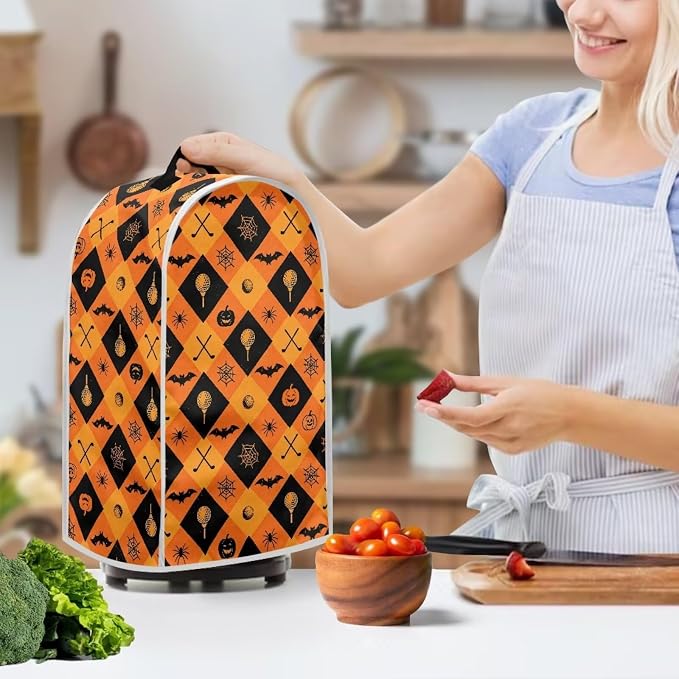 Golf Pumpkins Blender Dust Cover, Anti Fingerprint Polyester Stand Mixer or - Image 3