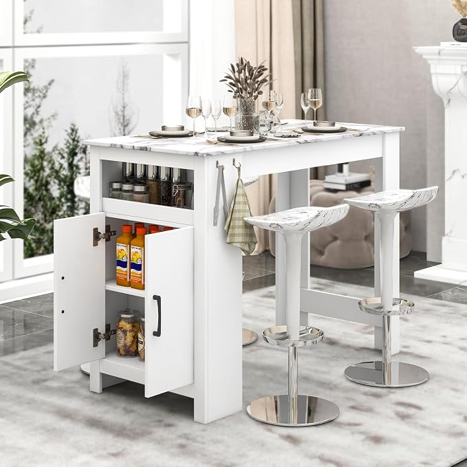 Giantex Counter Height Dining Table - Image 5