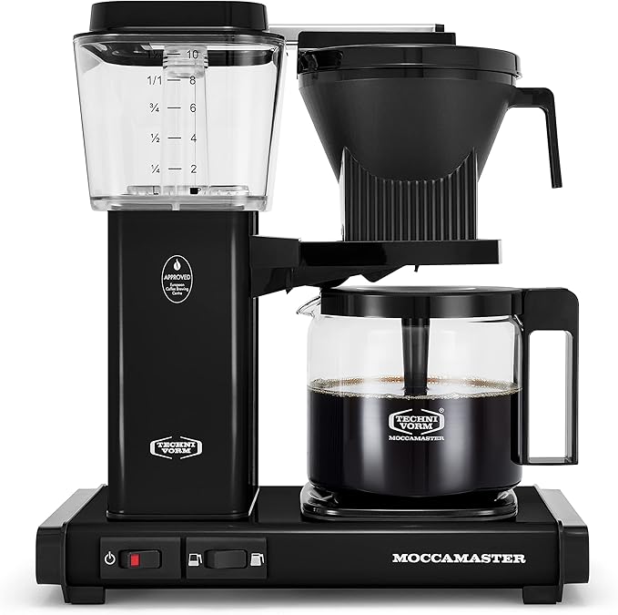 Technivorm Moccamaster 53937 KBGV 10-Cup Coffee Maker Black, 40 Ounce by Unknown