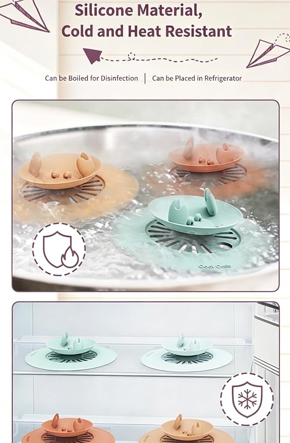 Cute Crab Silicone Cup Lid - Image 5