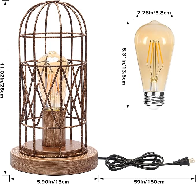 Touch Control Table Lamp for Small Spaces - Image 3