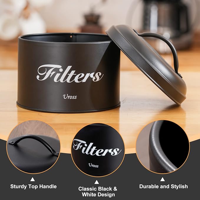 Uross Coffee Filter Holder Storage - Image 4