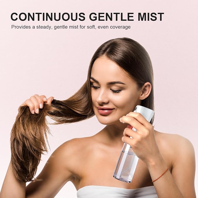 Continuous Spray Bottle for Hair – Fine Mist Water Mister, Empty Spray Bottles - Image 5
