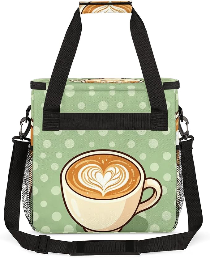 Coffee Maker Carrying Bag With Shoulder Strap Single Coffee Machine Bag Travel - Image 5