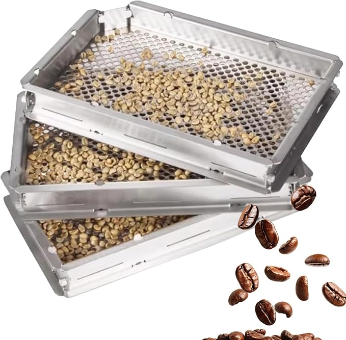 Coffee Bean Grading Sieve, Coffee Bean Roaster Sieve, Stainless Steel Round by Unknown