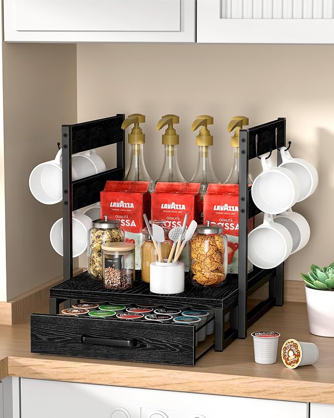 Evermagin Coffee Pod Drawer for K Cup, 35 Pods K-Cup Holder Organizer - Image 2
