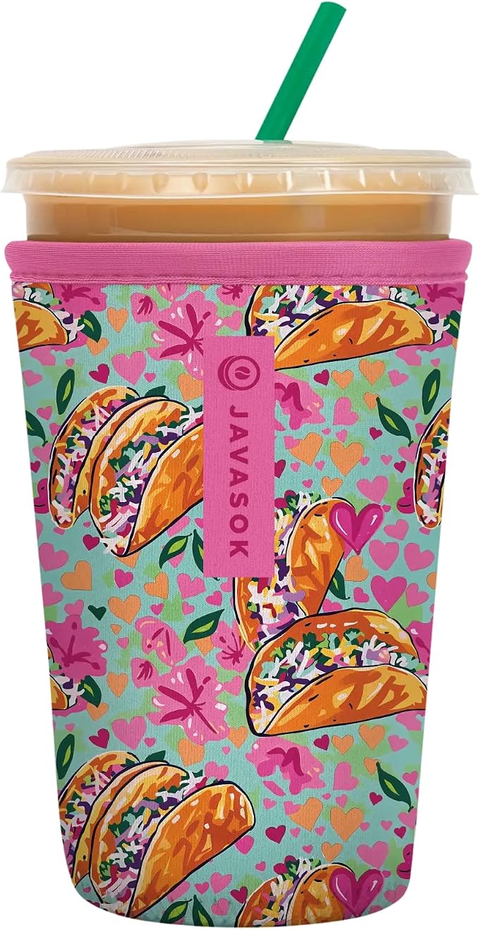 Sok It JavaSok Iced Coffee & Cold Soda Insulated Neoprene Cup Sleeve by SokIt
