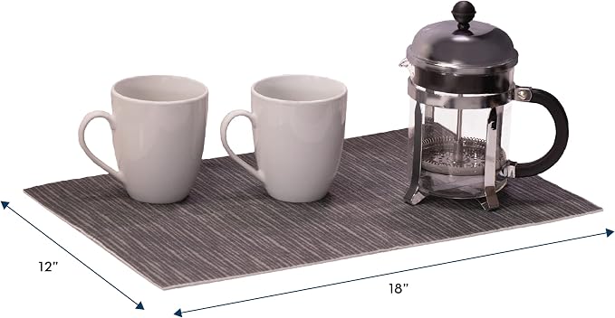 S&T INC. Coffee Mat, Absorbent Bar Mat - Image 7