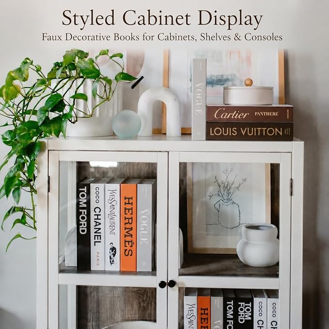 PROBENEX 7 Pcs Decorative Books | Faux Suite Coffee Table & Shelf Decor | - Image 2