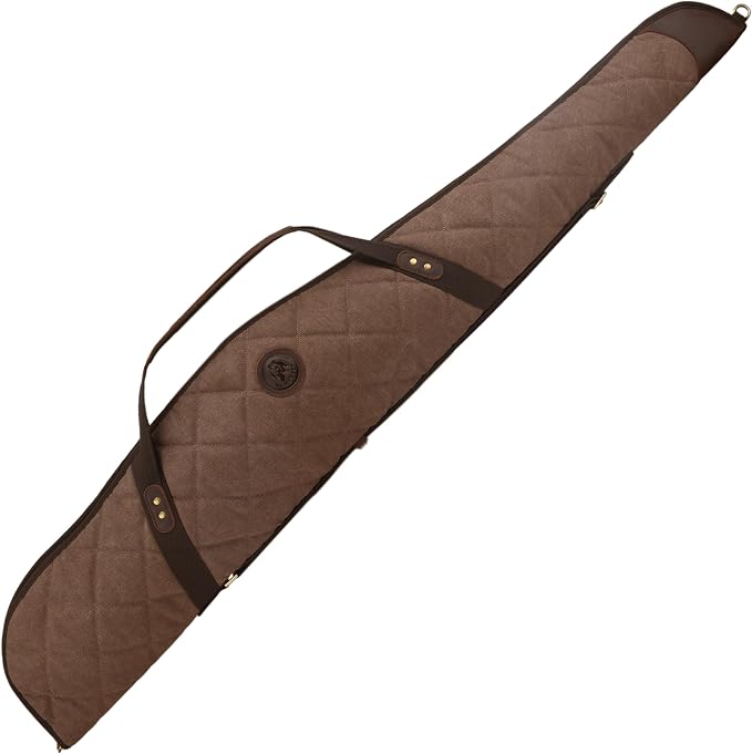 Tas Trost Scoped Rifle Soft Case 41“& 55” Long Gun Bag, Canvas Leather Shotgun - Image 8