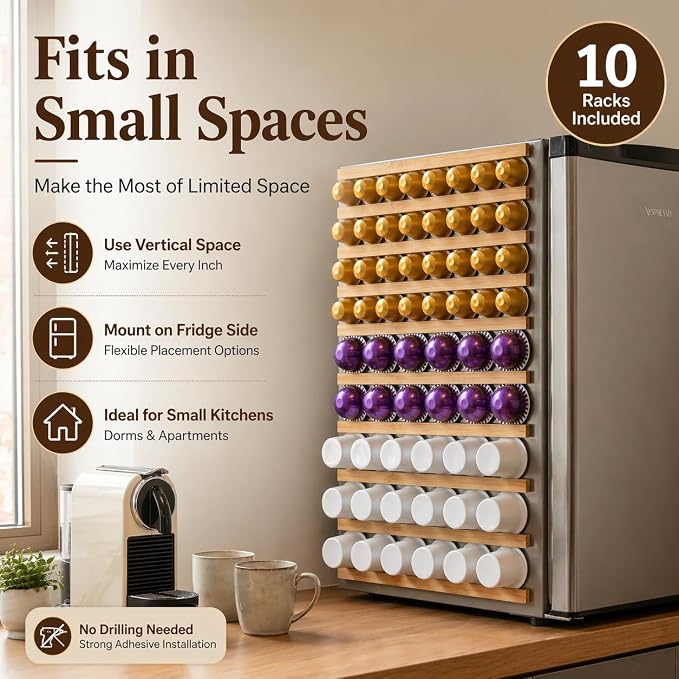 K Cup Holder, Wooden Coffee Pod Holder, Coffee Pod Storage - Image 6