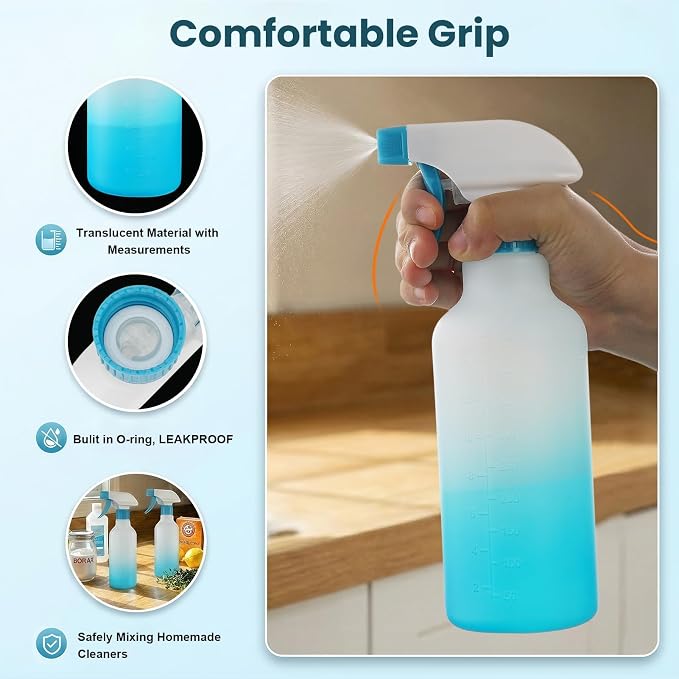 Spray Bottles 16.9oz HDPE Spray Bottle - Image 4