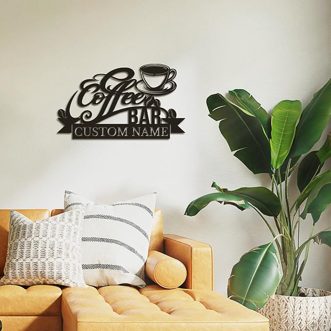 Personalized Coffee Bar Sign - Image 4