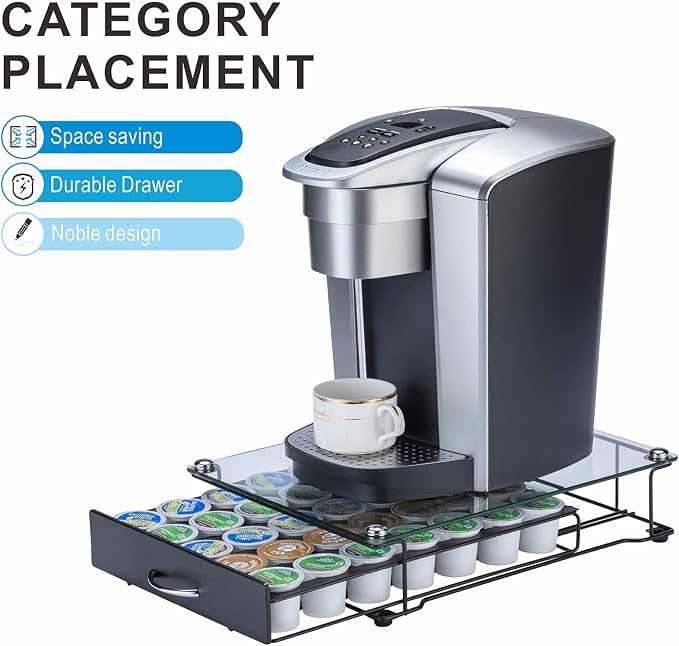 ZCDCP K Cup Holder Drawer, Coffee Pod Holder - Image 4