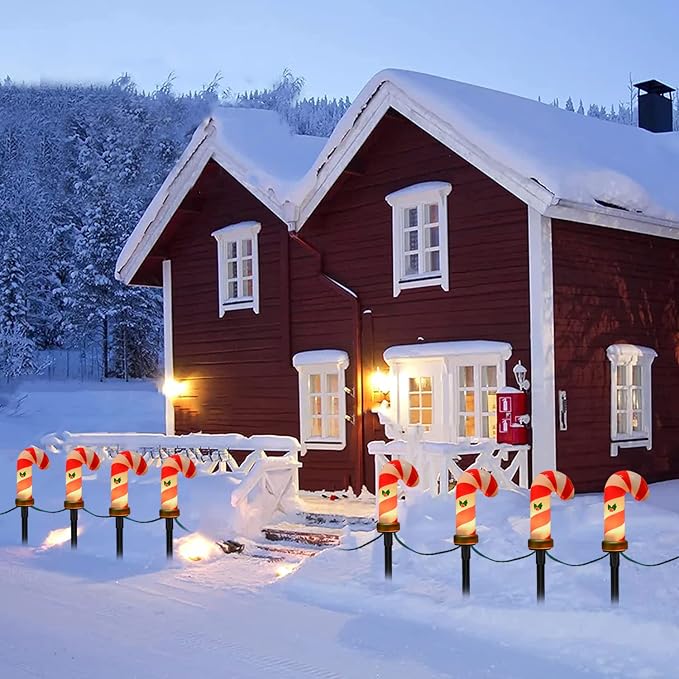Oviejo C7 Christmas Pathway String Lights, Waterproof String Lights - Image 7