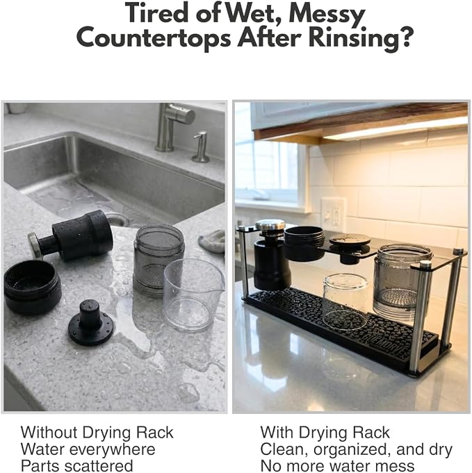 Drying Rack Compatible with OXO Brew Rapid Brewer, Countertop Coffee Brewer - Image 3