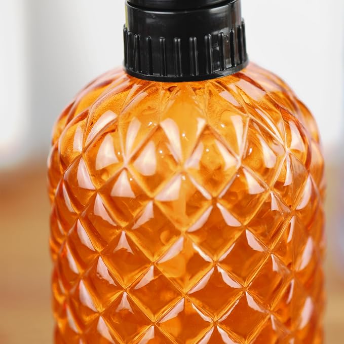 Glass Handheld Spray Bottle - 12oz Refillable Bottle ，Adjustable Nozzle - Image 5