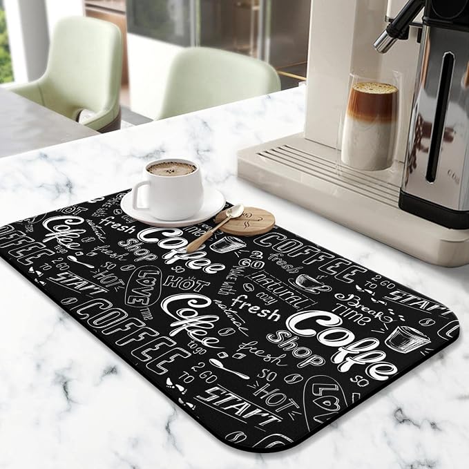 Super Absorbent Anti-Slip Silicone Dish Drying Mats - Image 2