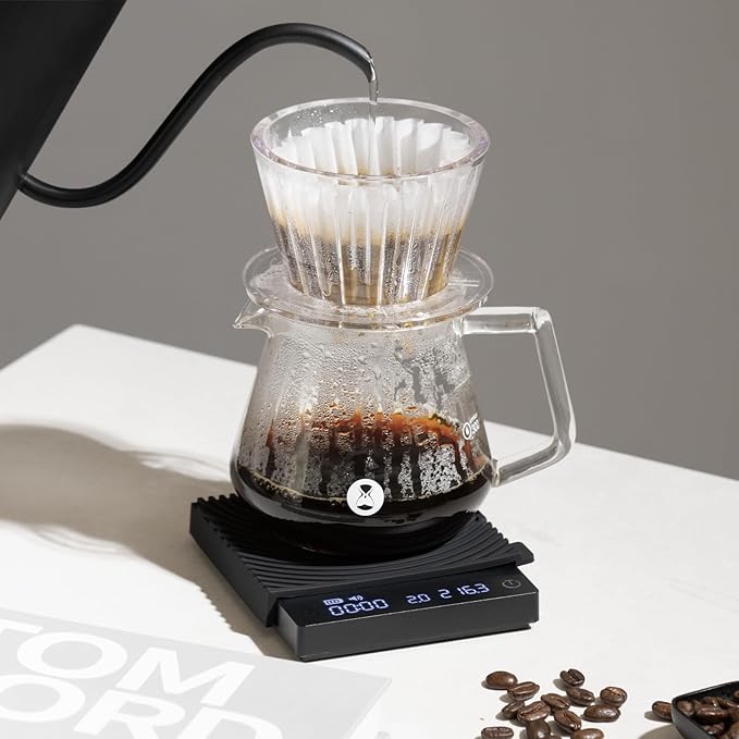 TIMEMORE Basic Mini Coffee Scale, Weigh Digital Drip Cone Scale - Image 7