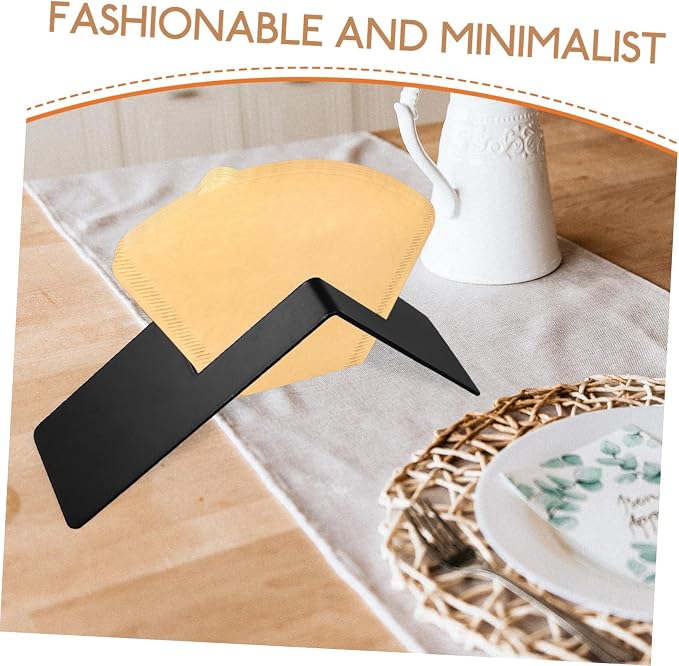 Farmhouse Style Coffee Filter Holder Hand Drip Brew Bag Rack Filter Paper - Image 3