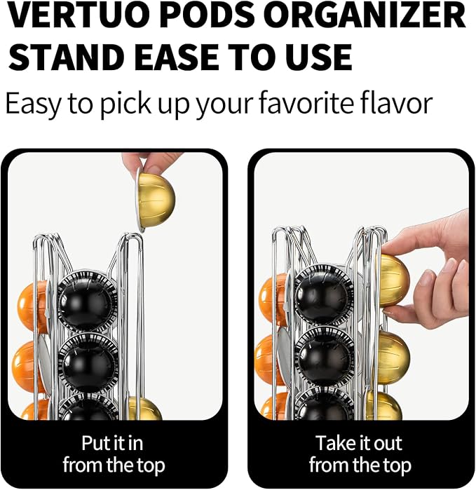 Vertuo Pod Holder，Coffee Pods Holder Stand - Image 5