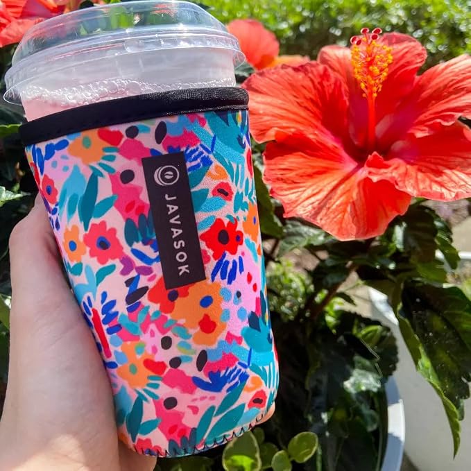 Sok It JavaSok Iced Coffee & Cold Soda Insulated Neoprene Cup Sleeve - Image 3