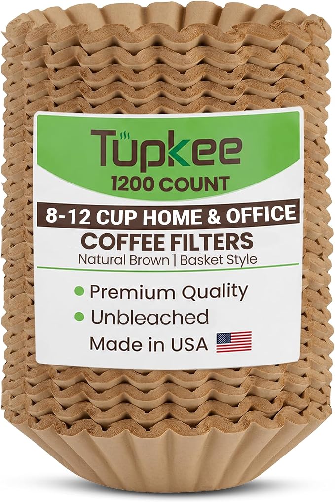 Coffee Filters 8-12 Cups by Tupkee