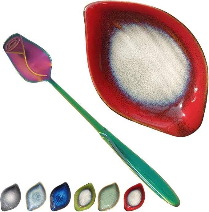 Coffee Spoon and Rest for Coffee Bar Accessories, Small Spoon Rest for Coffee by TOPYOKK
