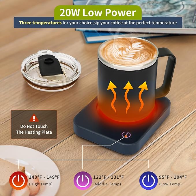 VOBAGA Coffee Mug Warmer Set - Image 3