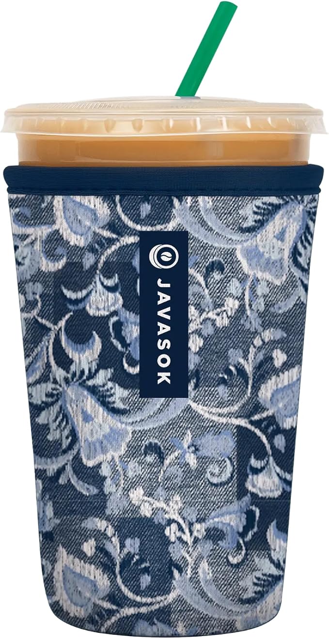 Sok It JavaSok Iced Coffee & Cold Soda Insulated Neoprene Cup Sleeve by SokIt