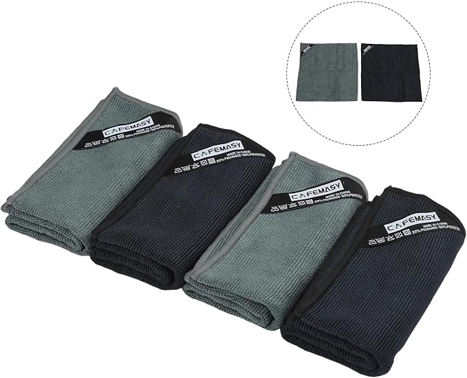 Microfiber Espresso Cleaning Cloth Set, Water Absorbing Towels - Image 4