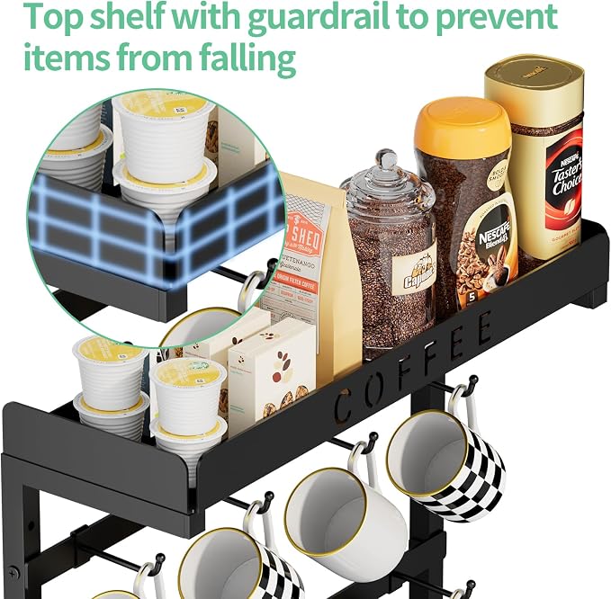 Coffee Mug Holder Wall Mounted - Image 4