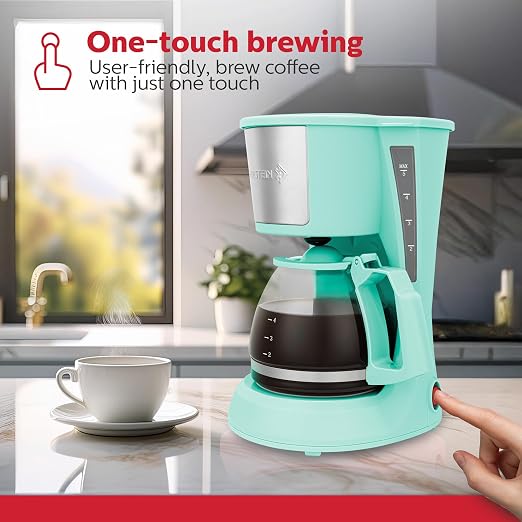 Holstein Housewares HH-0914701I 5-Cup Coffee Maker, 9.8x10x5.7 - Image 5